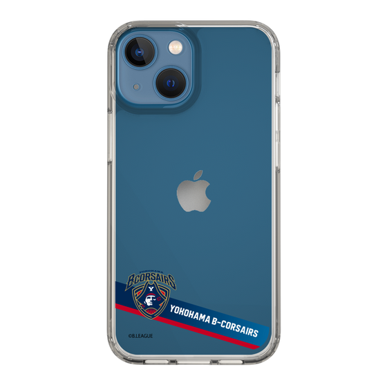 スリムプロテクションケース［ B.LEAGUE - 横浜ビー・コルセアーズ - ラインデザイン ］