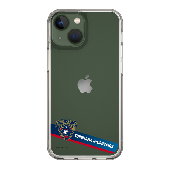 スリムプロテクションケース［ B.LEAGUE - 横浜ビー・コルセアーズ - ラインデザイン ］