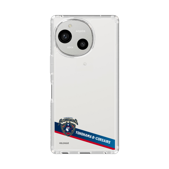 スリムプロテクションケース［ B.LEAGUE - 横浜ビー・コルセアーズ - ラインデザイン ］