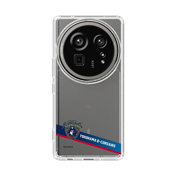 スリムプロテクションケース［ B.LEAGUE - 横浜ビー・コルセアーズ - ラインデザイン ］