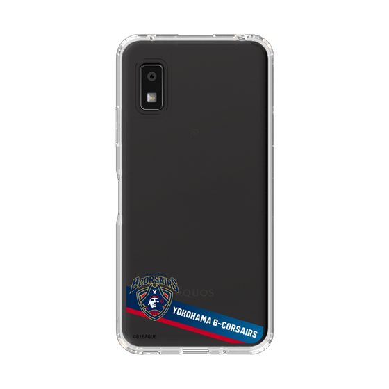 スリムプロテクションケース［ B.LEAGUE - 横浜ビー・コルセアーズ - ラインデザイン ］