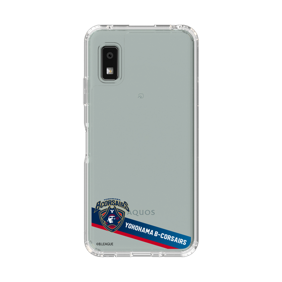 スリムプロテクションケース［ B.LEAGUE - 横浜ビー・コルセアーズ - ラインデザイン ］