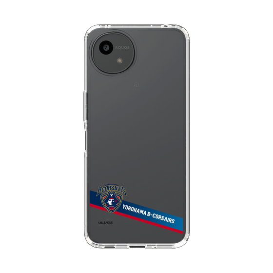 スリムプロテクションケース［ B.LEAGUE - 横浜ビー・コルセアーズ - ラインデザイン ］
