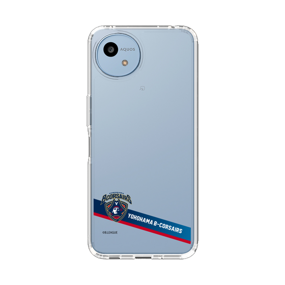 スリムプロテクションケース［ B.LEAGUE - 横浜ビー・コルセアーズ - ラインデザイン ］