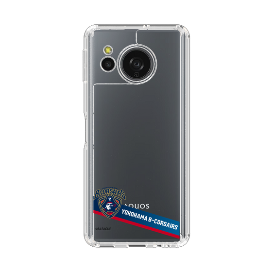 スリムプロテクションケース［ B.LEAGUE - 横浜ビー・コルセアーズ - ラインデザイン ］