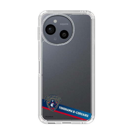 スリムプロテクションケース［ B.LEAGUE - 横浜ビー・コルセアーズ - ラインデザイン ］