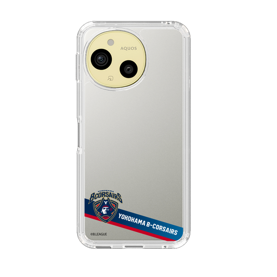 スリムプロテクションケース［ B.LEAGUE - 横浜ビー・コルセアーズ - ラインデザイン ］