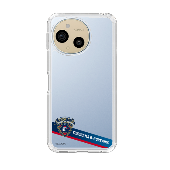 スリムプロテクションケース［ B.LEAGUE - 横浜ビー・コルセアーズ - ラインデザイン ］