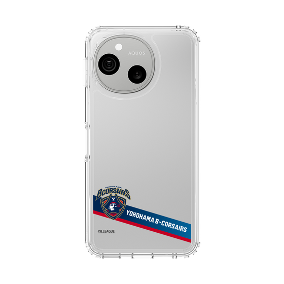 スリムプロテクションケース［ B.LEAGUE - 横浜ビー・コルセアーズ - ラインデザイン ］