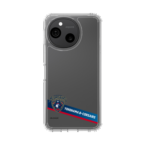 スリムプロテクションケース［ B.LEAGUE - 横浜ビー・コルセアーズ - ラインデザイン ］