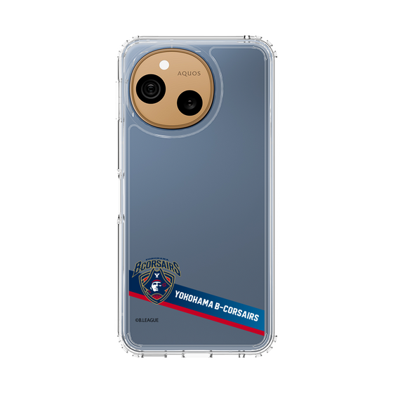 スリムプロテクションケース［ B.LEAGUE - 横浜ビー・コルセアーズ - ラインデザイン ］