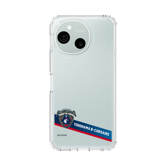 スリムプロテクションケース［ B.LEAGUE - 横浜ビー・コルセアーズ - ラインデザイン ］