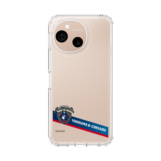 スリムプロテクションケース［ B.LEAGUE - 横浜ビー・コルセアーズ - ラインデザイン ］