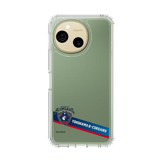 スリムプロテクションケース［ B.LEAGUE - 横浜ビー・コルセアーズ - ラインデザイン ］