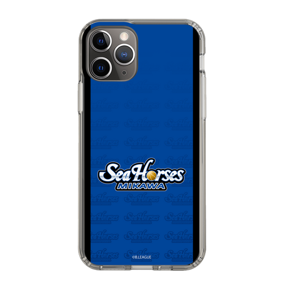 スリムプロテクションケース［ B.LEAGUE - シーホース三河 - ロゴデザイン ］