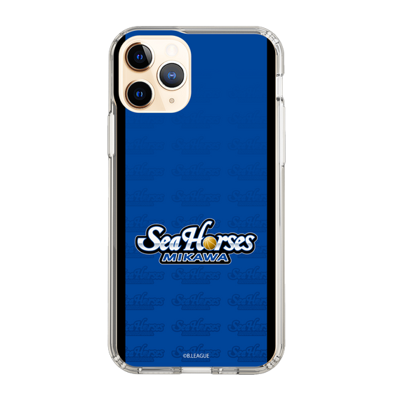 スリムプロテクションケース［ B.LEAGUE - シーホース三河 - ロゴデザイン ］