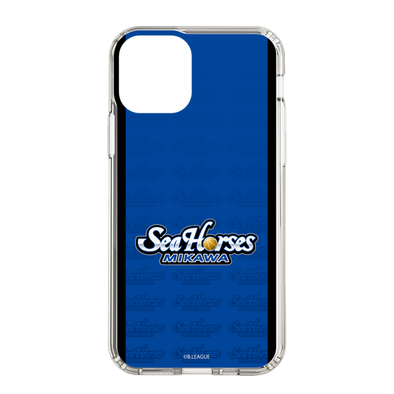 スリムプロテクションケース［ B.LEAGUE - シーホース三河 - ロゴデザイン ］