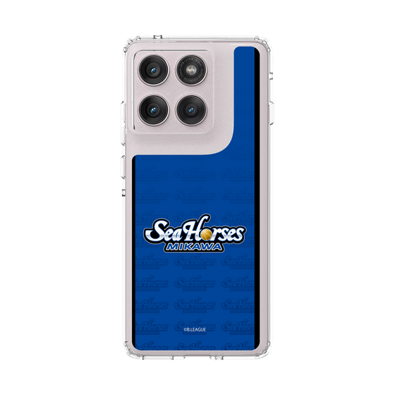 スリムプロテクションケース［ B.LEAGUE - シーホース三河 - ロゴデザイン ］