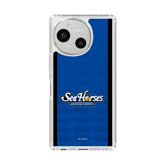 スリムプロテクションケース［ B.LEAGUE - シーホース三河 - ロゴデザイン ］