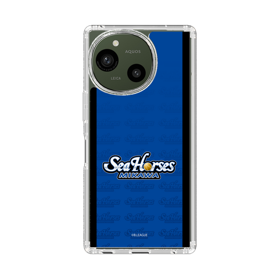 スリムプロテクションケース［ B.LEAGUE - シーホース三河 - ロゴデザイン ］