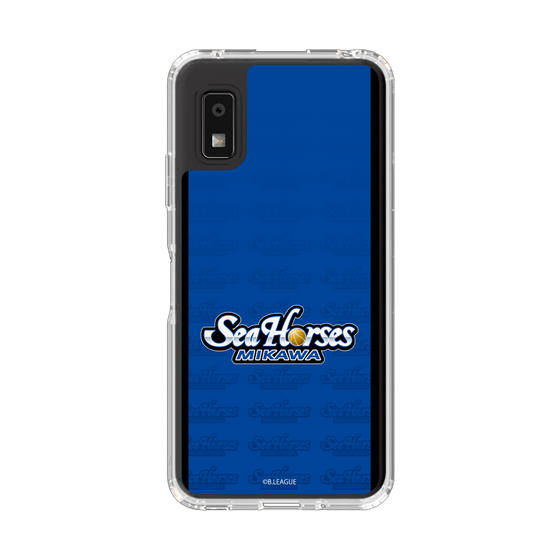 スリムプロテクションケース［ B.LEAGUE - シーホース三河 - ロゴデザイン ］