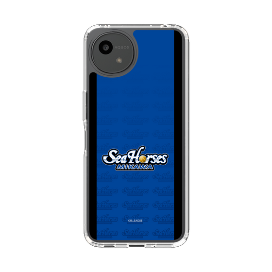 スリムプロテクションケース［ B.LEAGUE - シーホース三河 - ロゴデザイン ］
