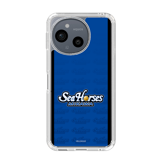 スリムプロテクションケース［ B.LEAGUE - シーホース三河 - ロゴデザイン ］