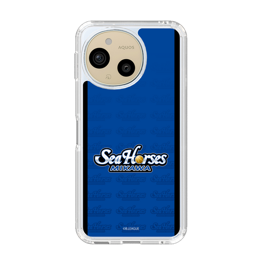 スリムプロテクションケース［ B.LEAGUE - シーホース三河 - ロゴデザイン ］