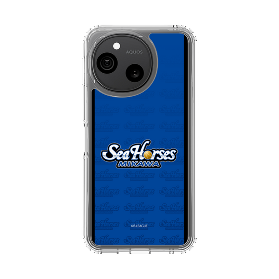 スリムプロテクションケース［ B.LEAGUE - シーホース三河 - ロゴデザイン ］