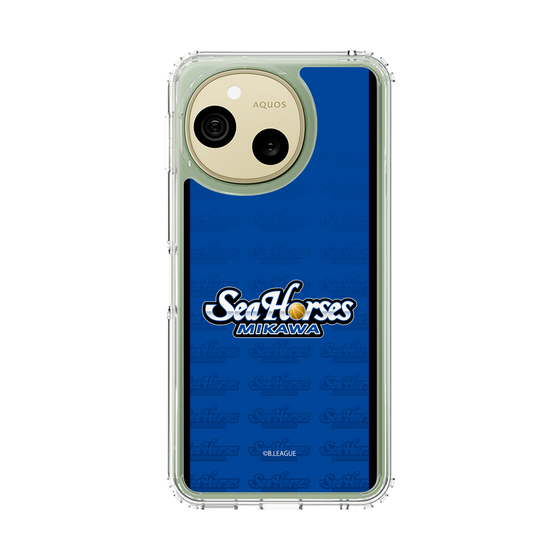 スリムプロテクションケース［ B.LEAGUE - シーホース三河 - ロゴデザイン ］