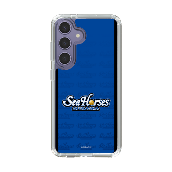 スリムプロテクションケース［ B.LEAGUE - シーホース三河 - ロゴデザイン ］