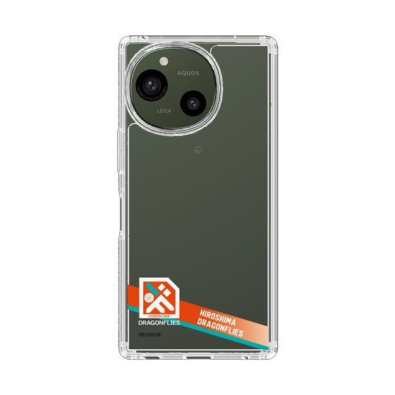 スリムプロテクションケース［ B.LEAGUE - 広島ドラゴンフライズ - ラインデザイン ］