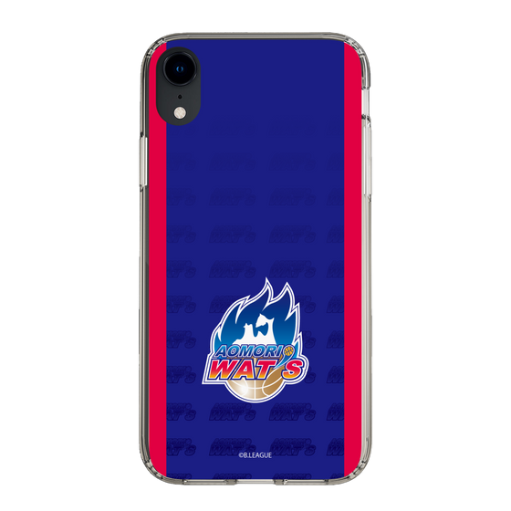スリムプロテクションケース［ B.LEAGUE - 青森ワッツ - ロゴデザイン ］