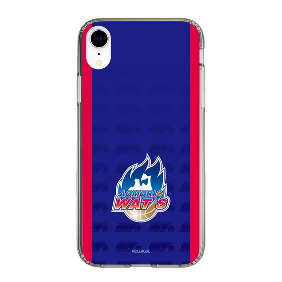 スリムプロテクションケース［ B.LEAGUE - 青森ワッツ - ロゴデザイン ］