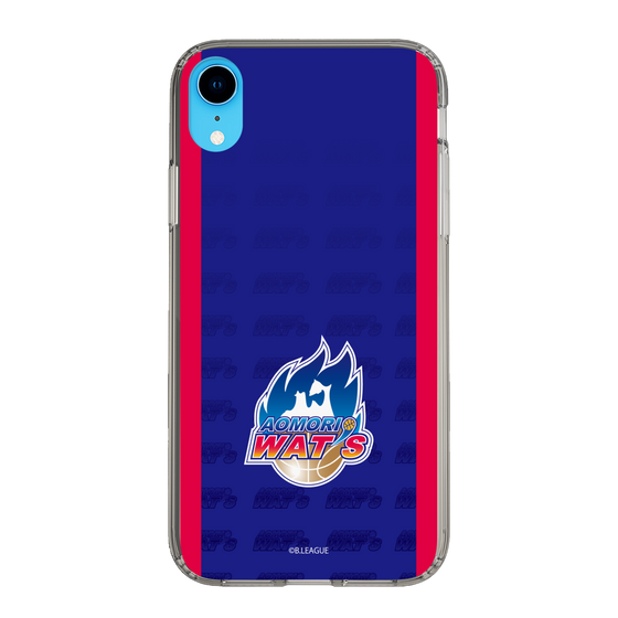 スリムプロテクションケース［ B.LEAGUE - 青森ワッツ - ロゴデザイン ］