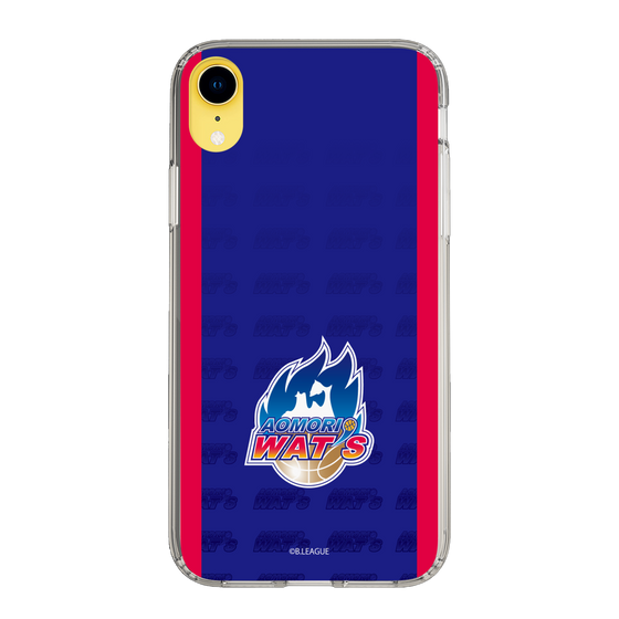 スリムプロテクションケース［ B.LEAGUE - 青森ワッツ - ロゴデザイン ］