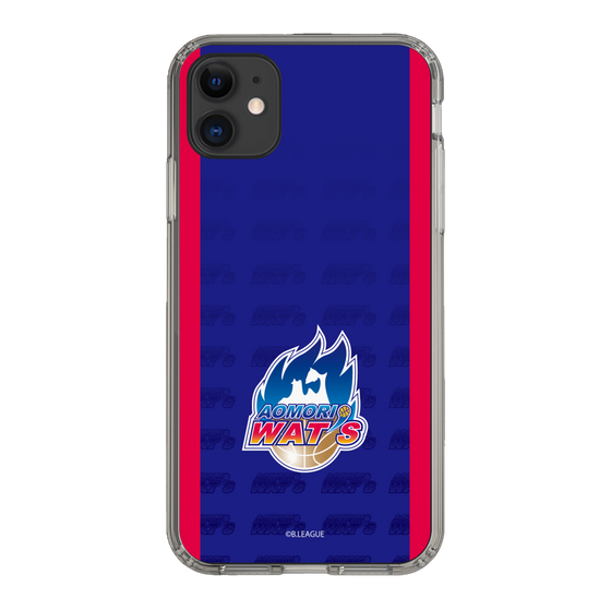 スリムプロテクションケース［ B.LEAGUE - 青森ワッツ - ロゴデザイン ］