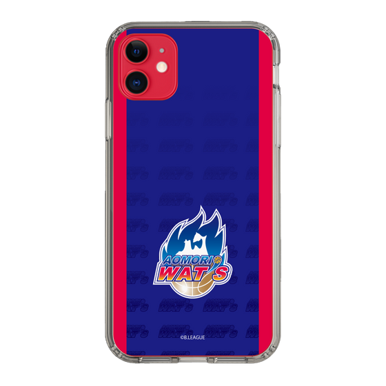 スリムプロテクションケース［ B.LEAGUE - 青森ワッツ - ロゴデザイン ］
