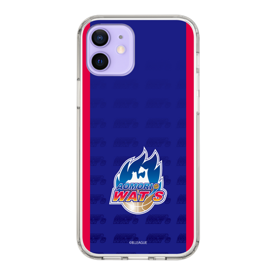 スリムプロテクションケース［ B.LEAGUE - 青森ワッツ - ロゴデザイン ］