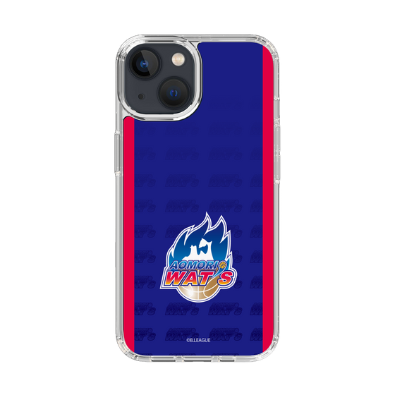 スリムプロテクションケース［ B.LEAGUE - 青森ワッツ - ロゴデザイン ］