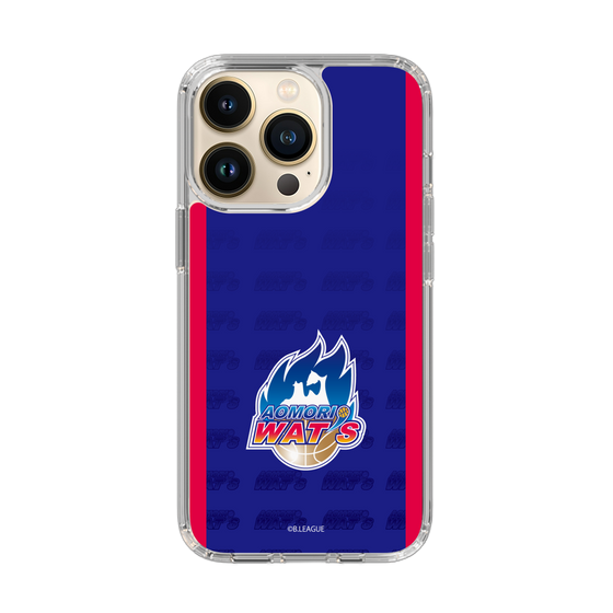 スリムプロテクションケース［ B.LEAGUE - 青森ワッツ - ロゴデザイン ］