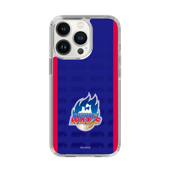 スリムプロテクションケース［ B.LEAGUE - 青森ワッツ - ロゴデザイン ］