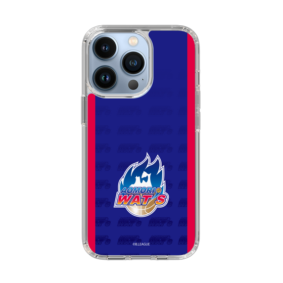 スリムプロテクションケース［ B.LEAGUE - 青森ワッツ - ロゴデザイン ］