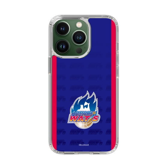 スリムプロテクションケース［ B.LEAGUE - 青森ワッツ - ロゴデザイン ］