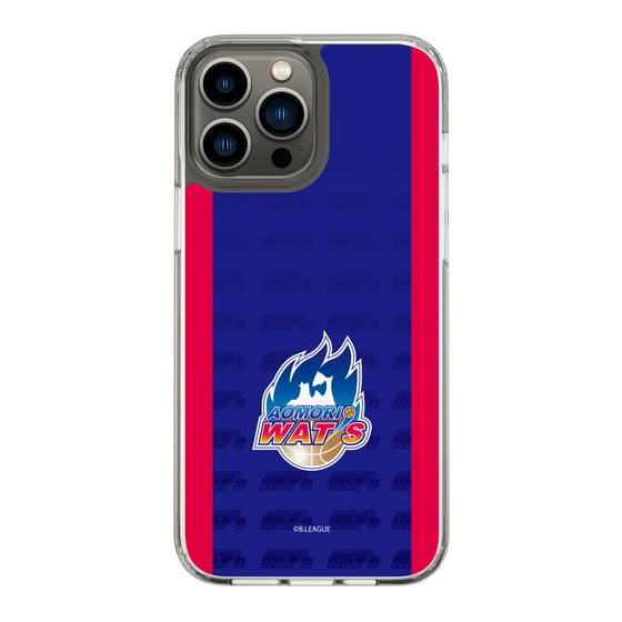 スリムプロテクションケース［ B.LEAGUE - 青森ワッツ - ロゴデザイン ］