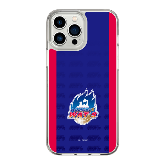 スリムプロテクションケース［ B.LEAGUE - 青森ワッツ - ロゴデザイン ］