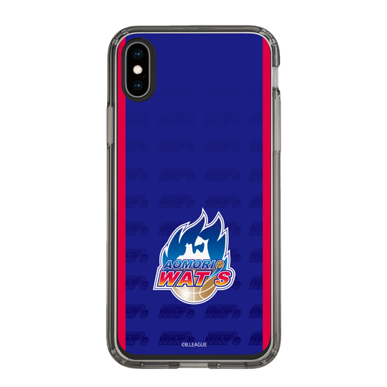 スリムプロテクションケース［ B.LEAGUE - 青森ワッツ - ロゴデザイン ］