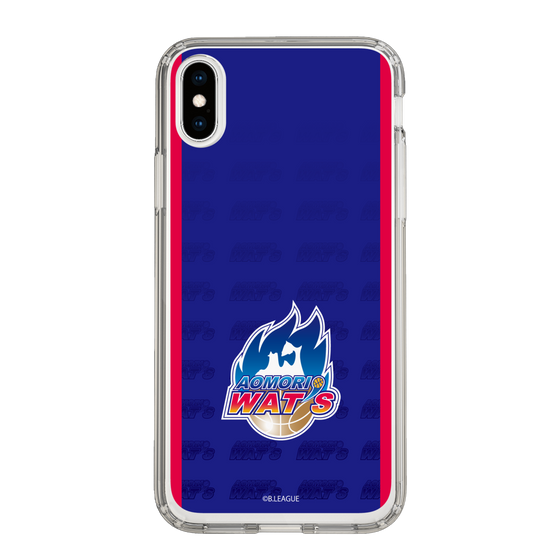 スリムプロテクションケース［ B.LEAGUE - 青森ワッツ - ロゴデザイン ］