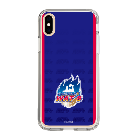 スリムプロテクションケース［ B.LEAGUE - 青森ワッツ - ロゴデザイン ］