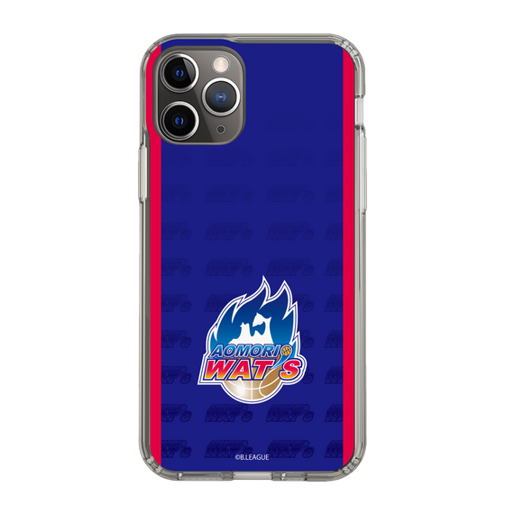 スリムプロテクションケース［ B.LEAGUE - 青森ワッツ - ロゴデザイン ］